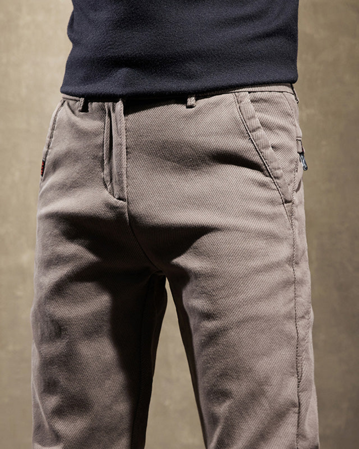 Pantalon ajusté décontracté 