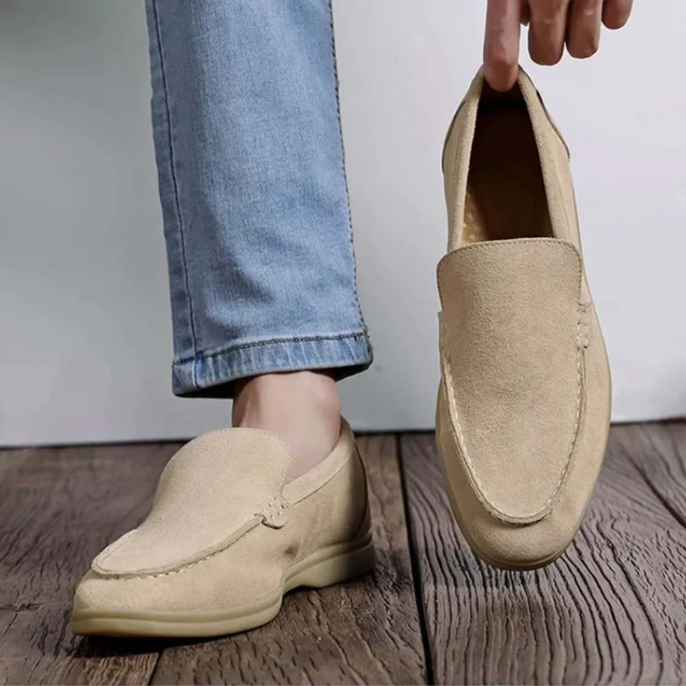 Mocassins en daim premium 