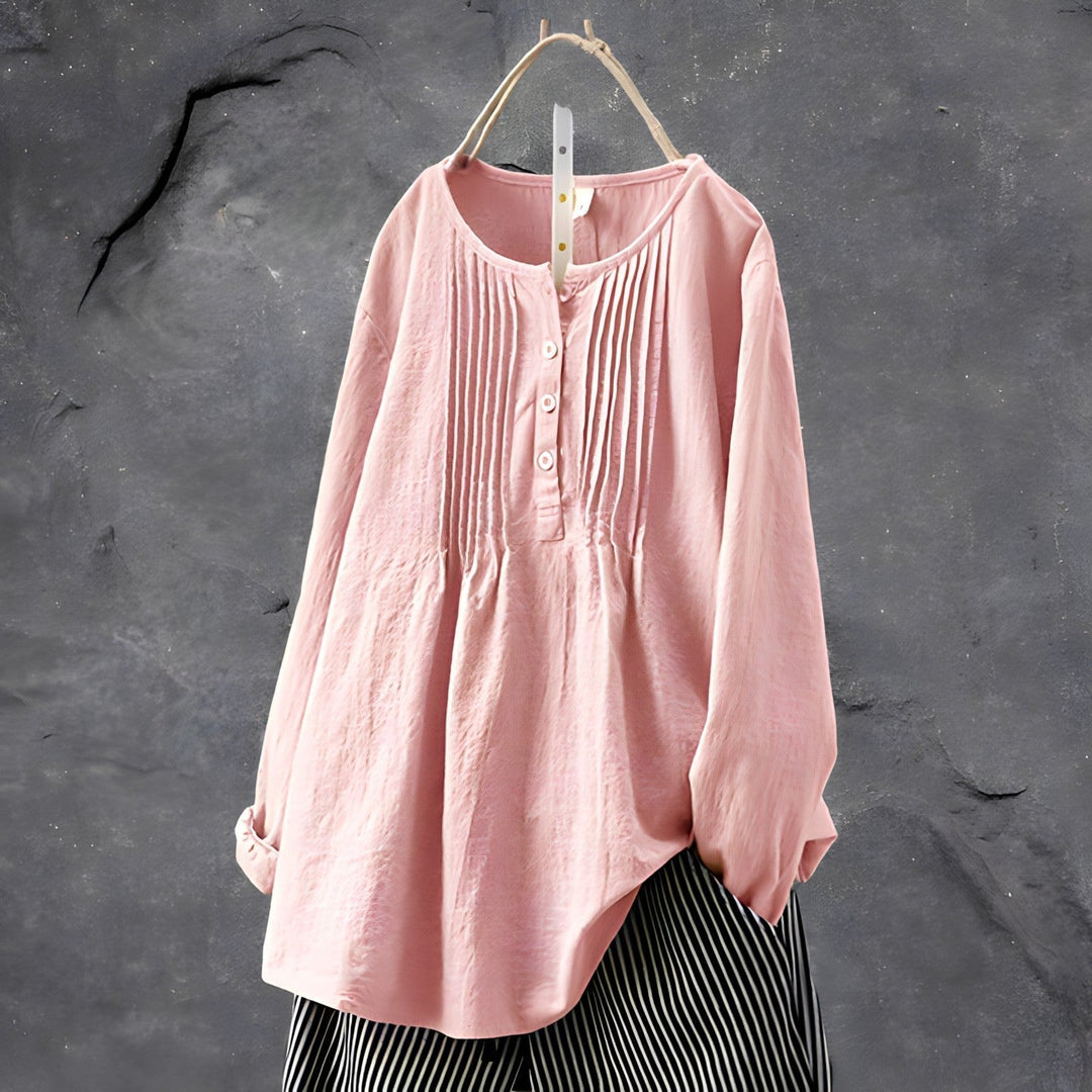 Sabina - Blouse Élégante et Polyvalente 