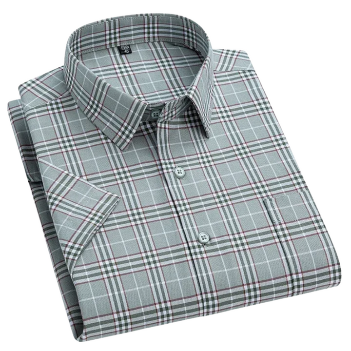 Givalli - Chemise en Coton à Manches Courtes 
