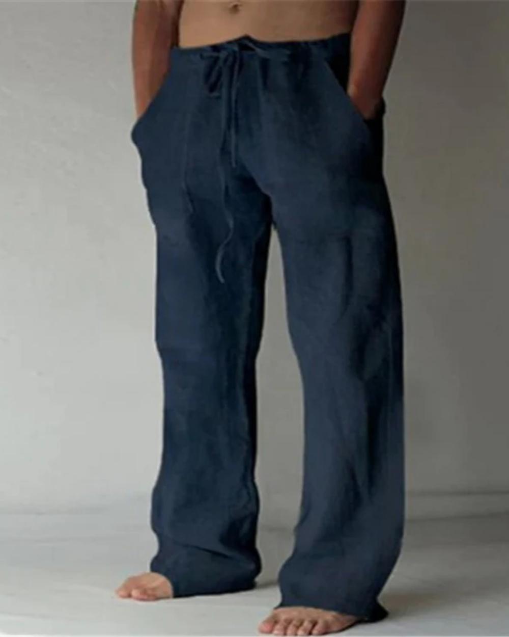 Pantalons en lin respirant 