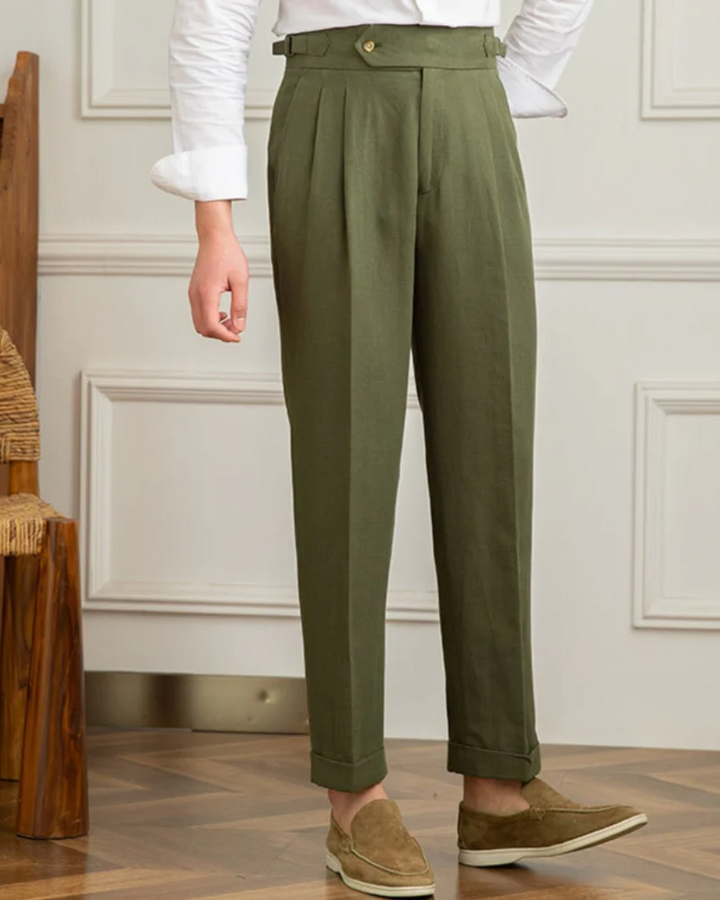 Pantalons en lin de Bali 