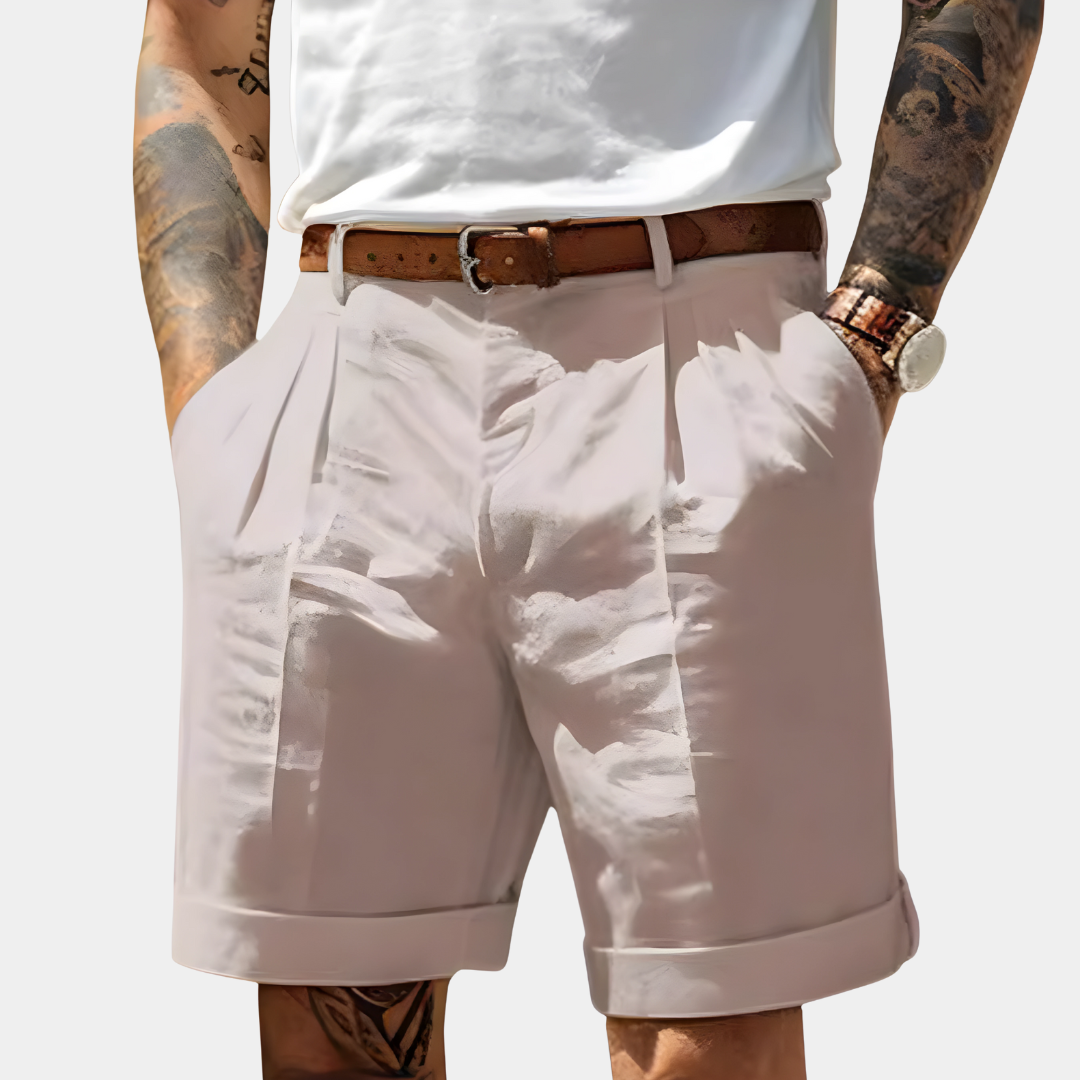 Shorts en coton décontractés 