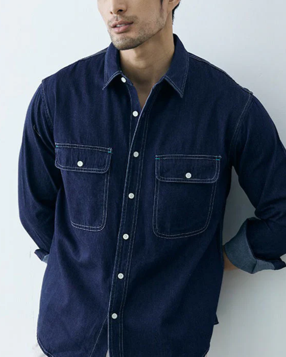 Chemise en denim classique 
