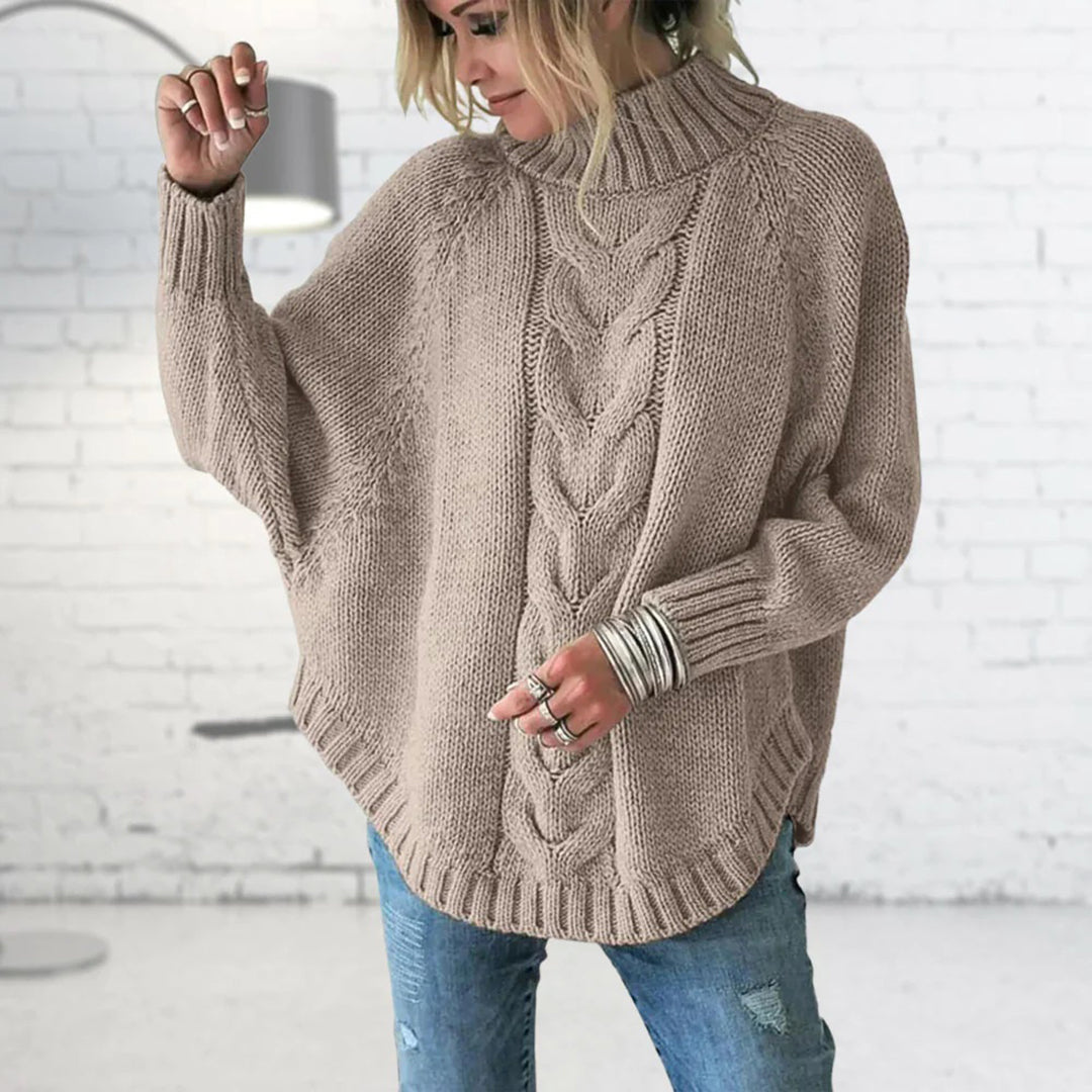 Elysian | Pull tricoté avec motif torsadé 