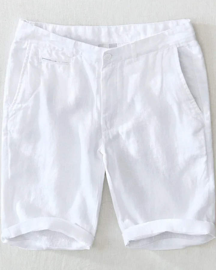 Shorts en lin de Lisbo 