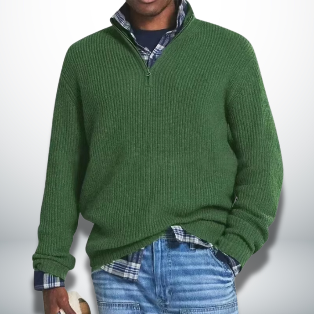 Caleb - Pull Chaud Classique 