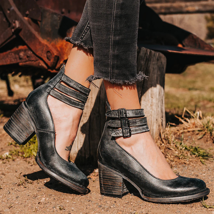 Ginevra™ | Talons multi-brides avec talon épais 