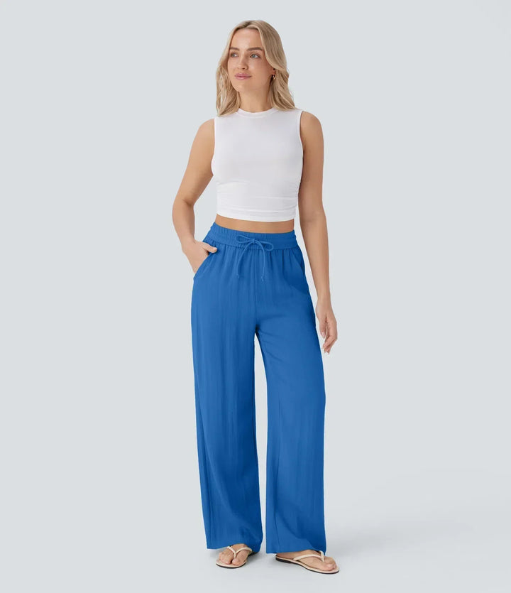 Casual & Airy Linen Pants