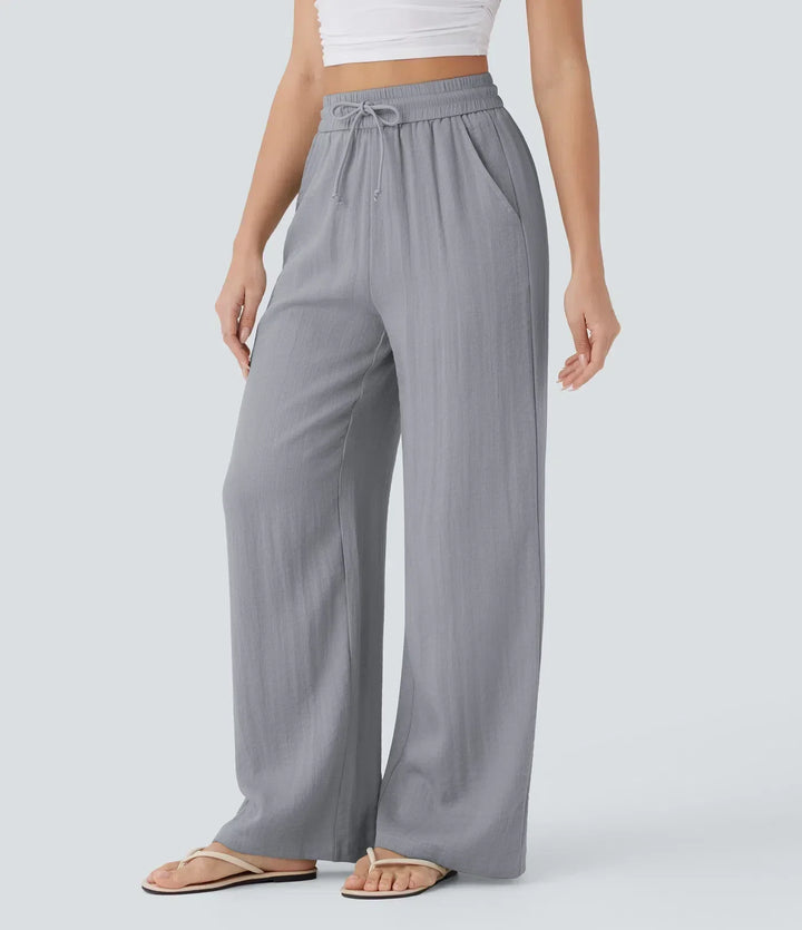 Casual & Airy Linen Pants