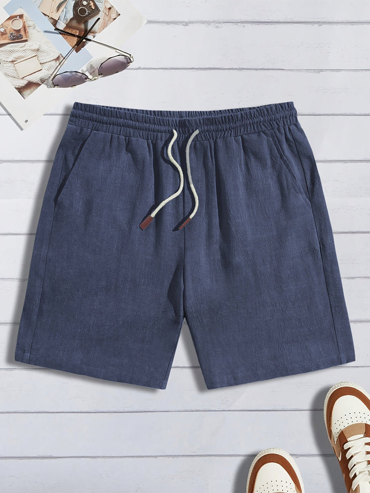 Shorts en lin décontractés 