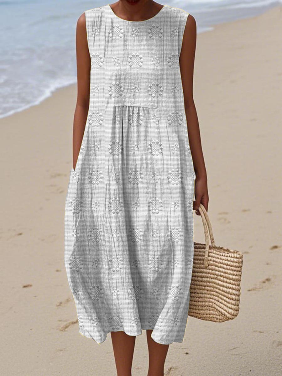 Sleeveless Midi Dress™ | Effortless Everyday Charm