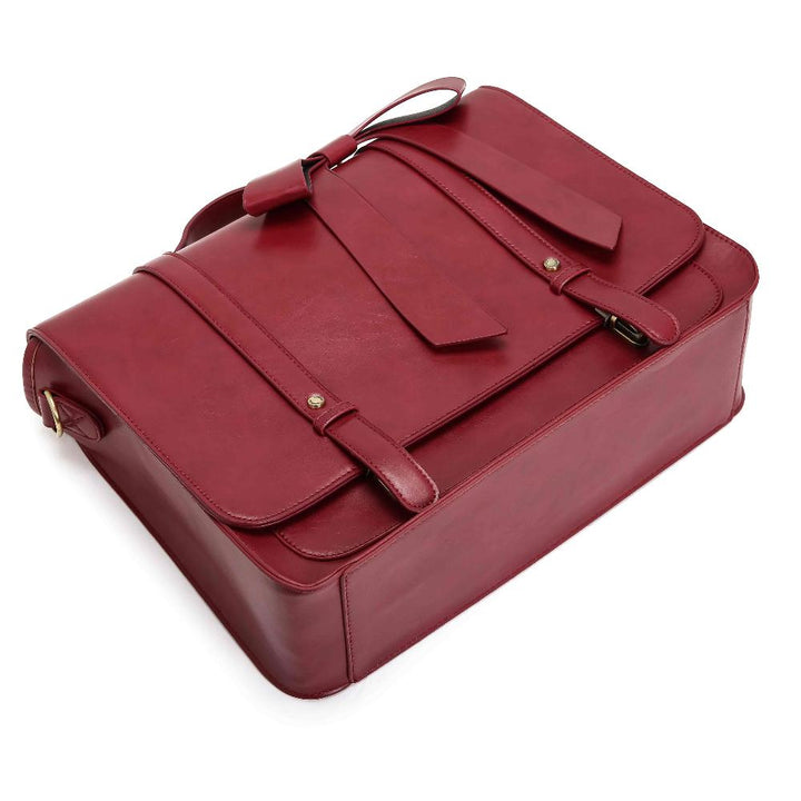 Knot | Sac rétro torsion en bleu-rose 