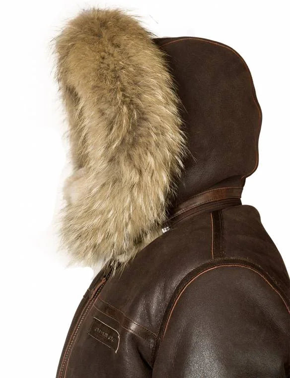Lunexa™ | Veste en cuir chaude et élégante 