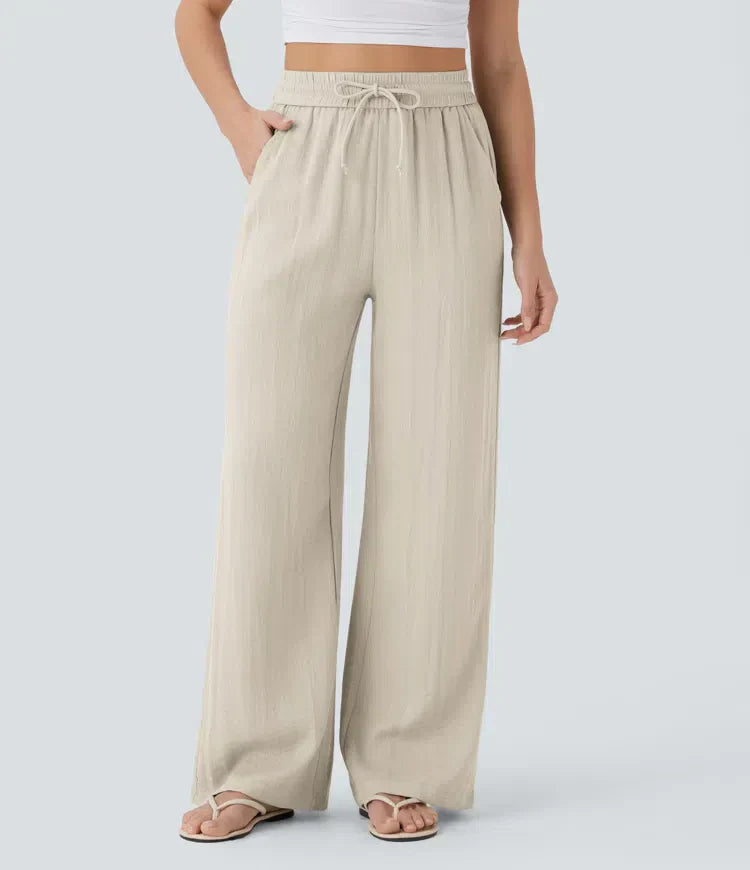 Casual & Airy Linen Pants
