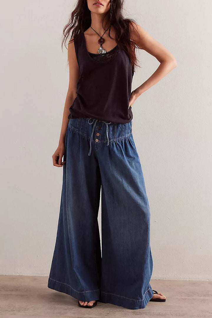 Jeans amples et élégants 