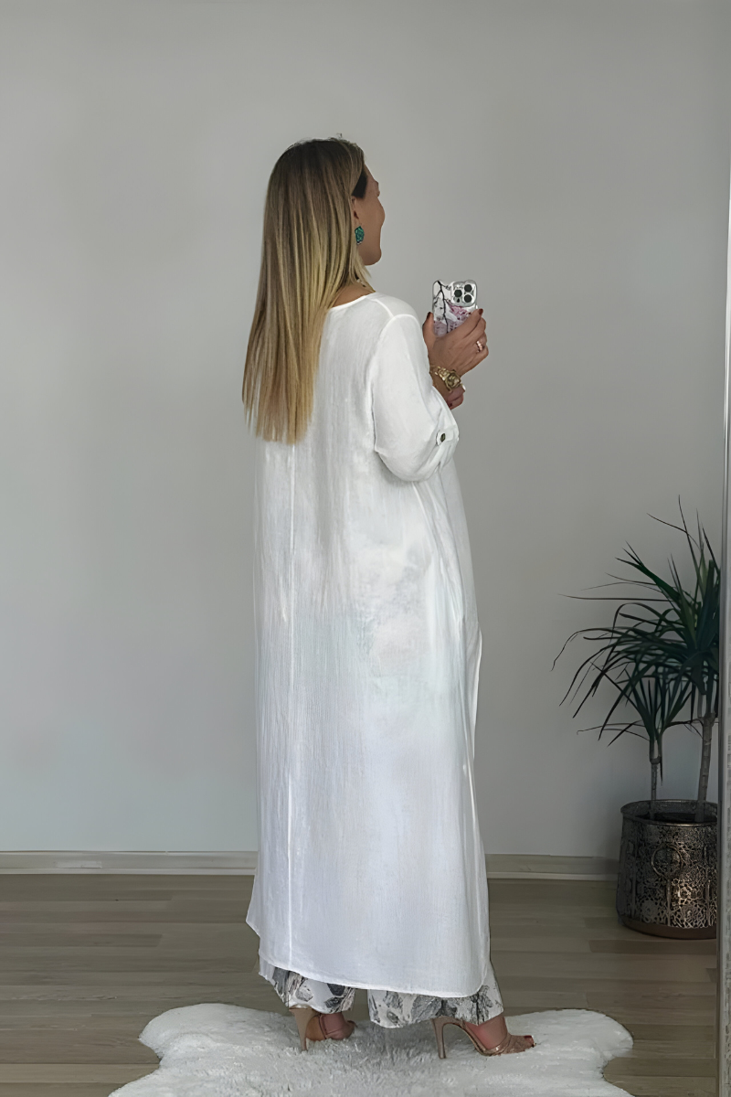 Bente™ | Ensemble en lin décontracté 