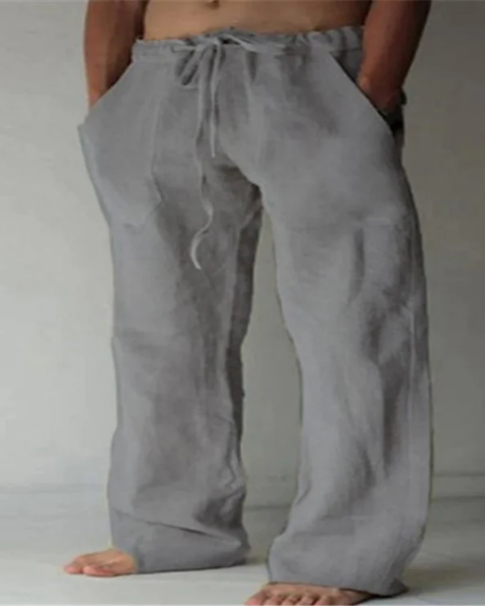 Pantalons en lin respirant 