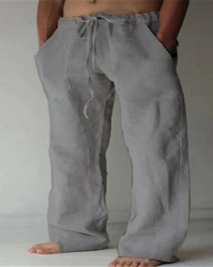 Pantalons en lin respirant 