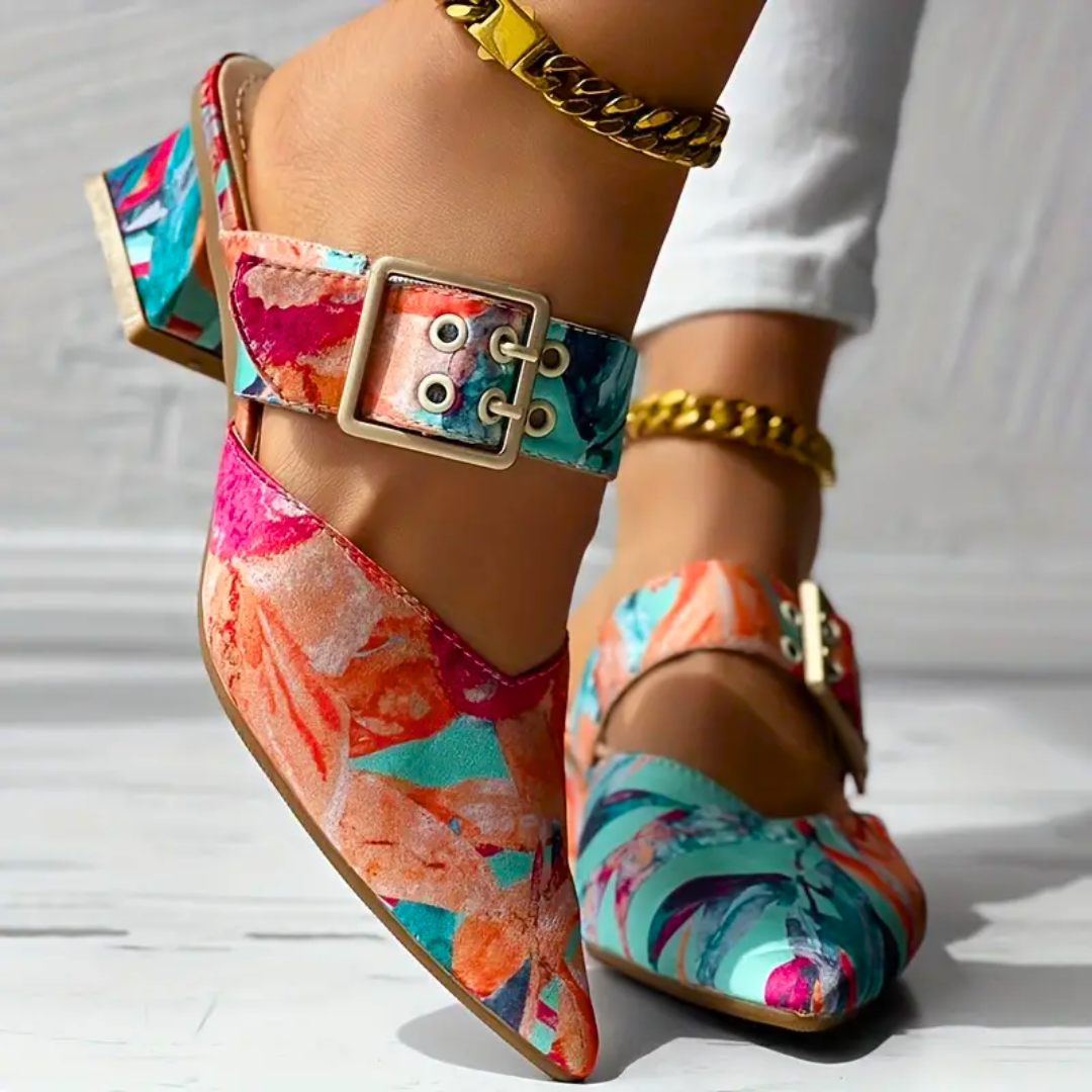 Colored Non-Slip Heels