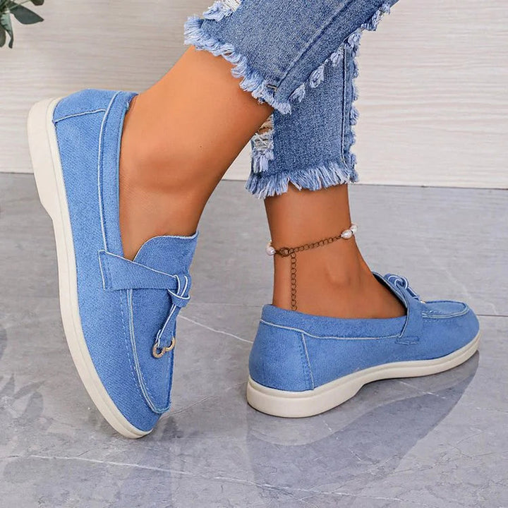 Saskia | Mocassins élégants avec couture nouée 