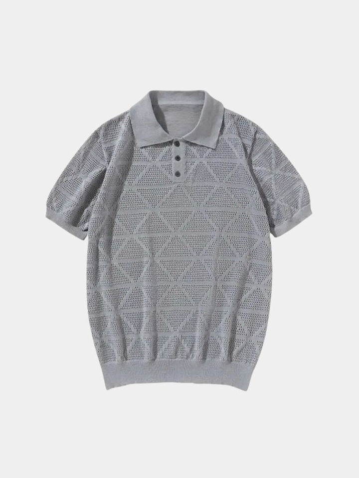 Polo en cuir tissé - Leviana 