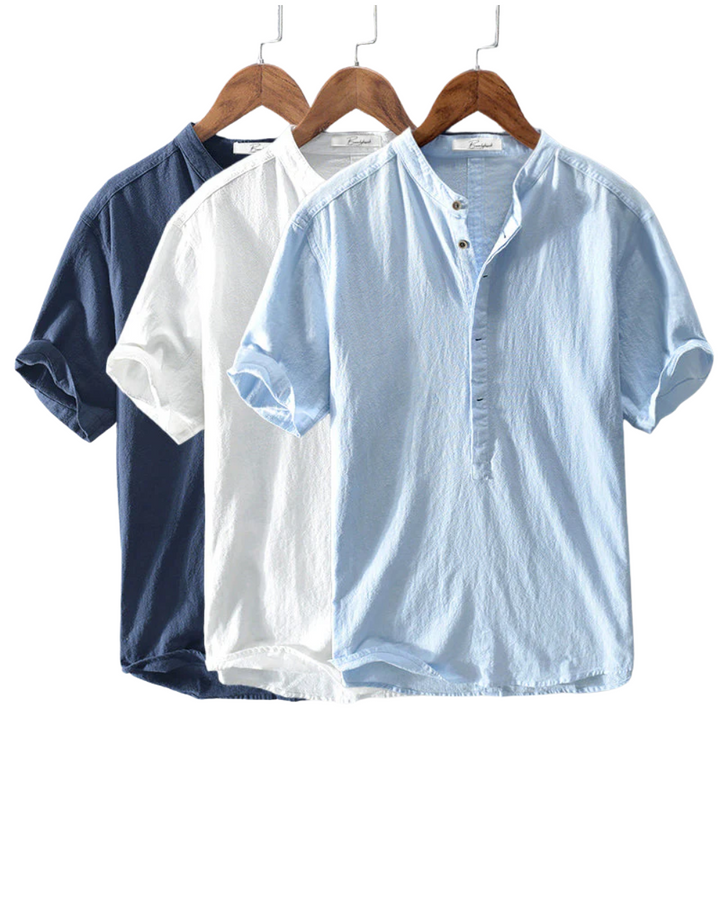Chemise en lin de Singapour 