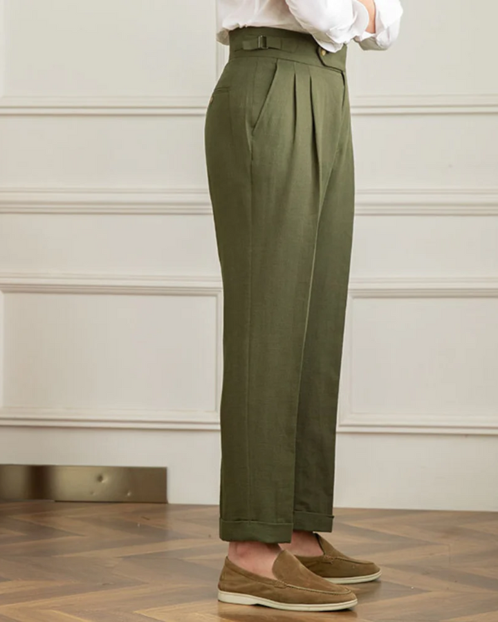 Pantalons en lin de Bali 