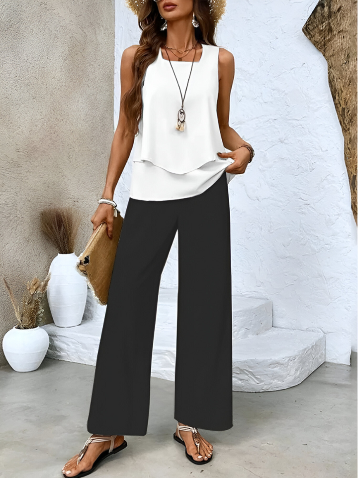 Monique™ | Ensemble coordonné décontracté et chic 