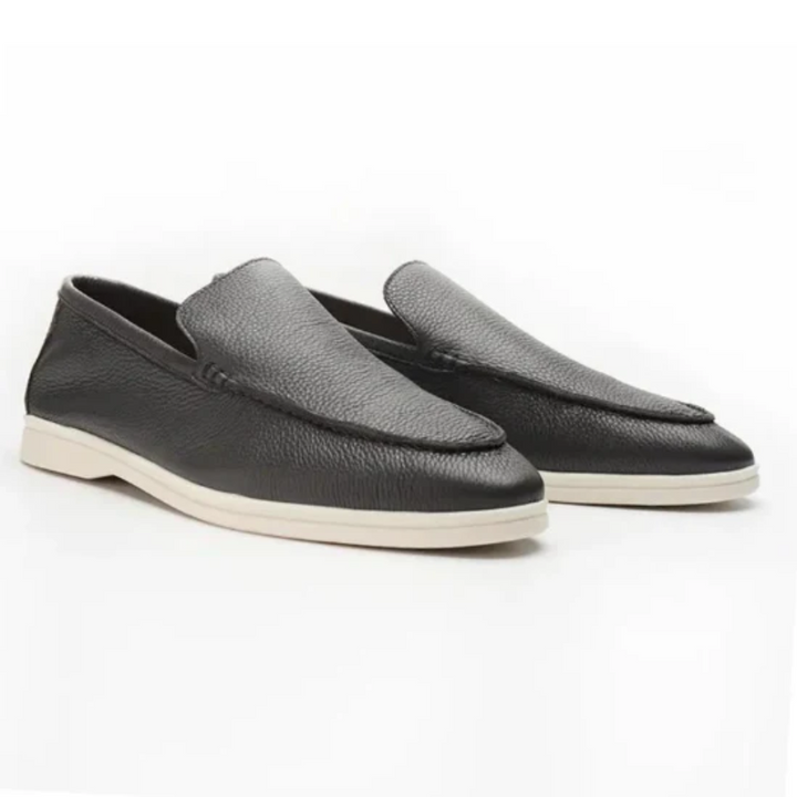 Mocassins en cuir de vachette 