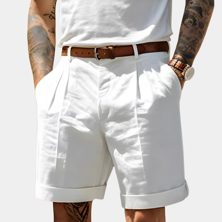 Shorts en coton décontractés 