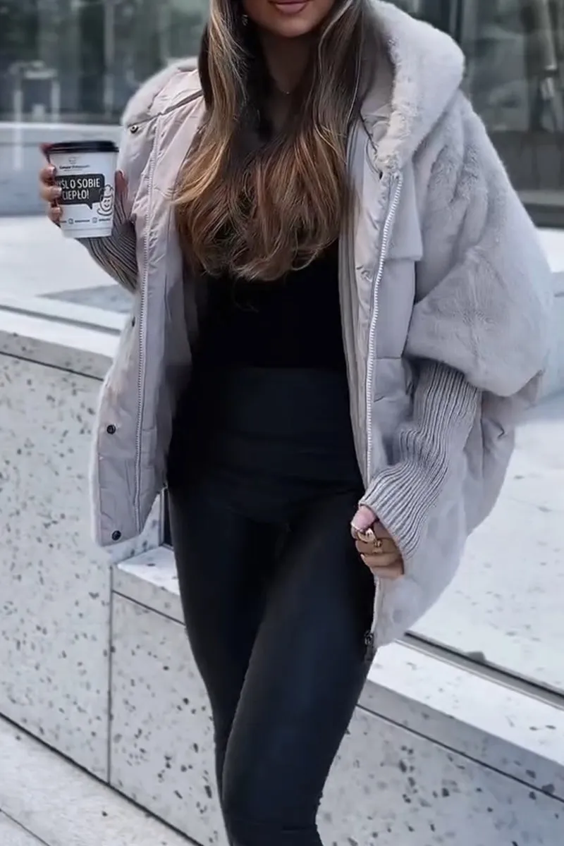 Woolspire™ | Blouson Bombardier à Capuche pour Femmes 