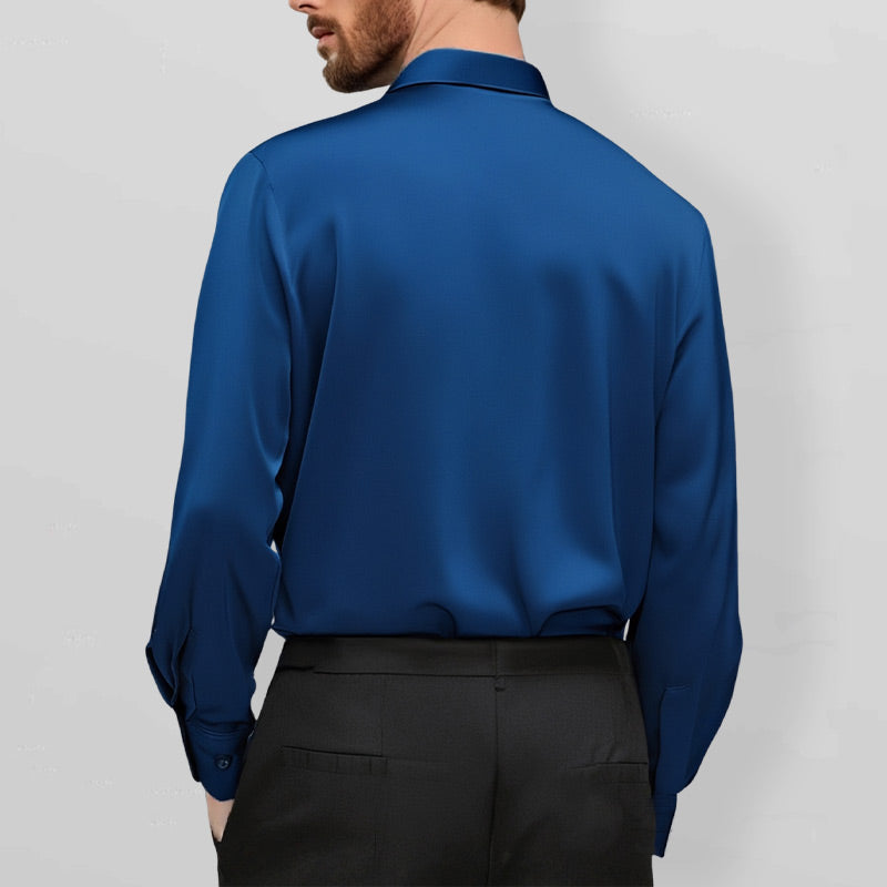 Chemise extensible sans plis 