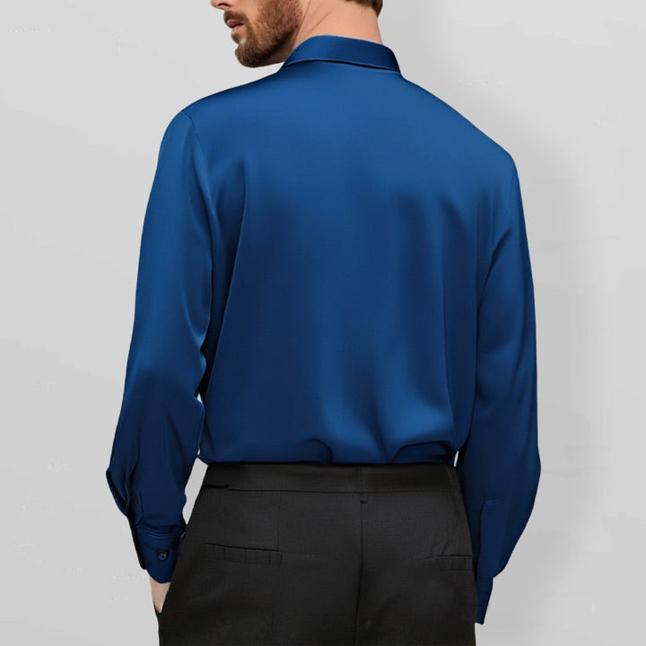 Chemise extensible sans plis 