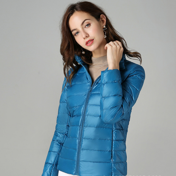 Corinne™ | Nouvelle veste d'hiver ultralégère avec duvet de canard blanc 