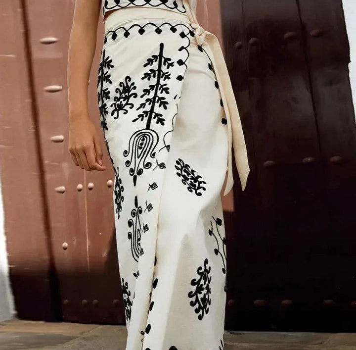 Camilla™ | Ensemble Imprimé Élégant 