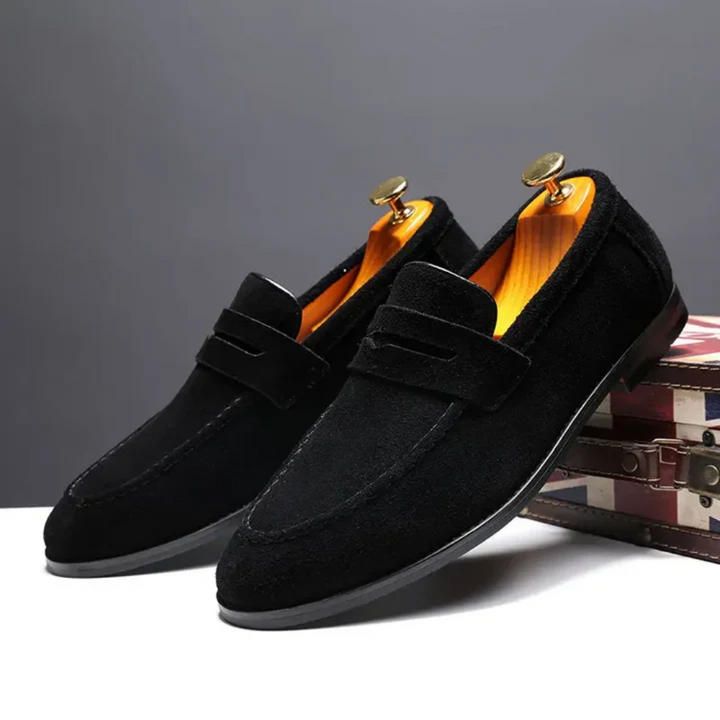 Mocassins d'été en daim 