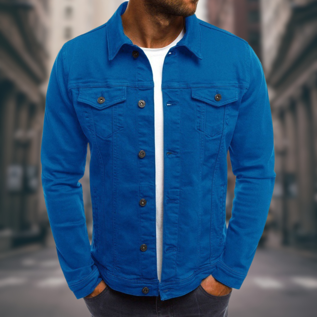 Emilie™ | Veste en jean coupe slim style urbain 