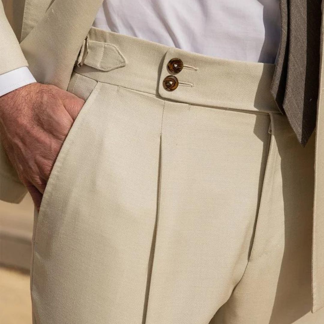 Pantalon en lin Gold Coast 