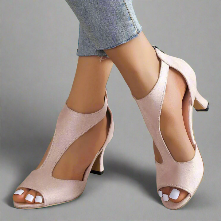 Alessandro™ | Elegant Comfort Heeled Sandals