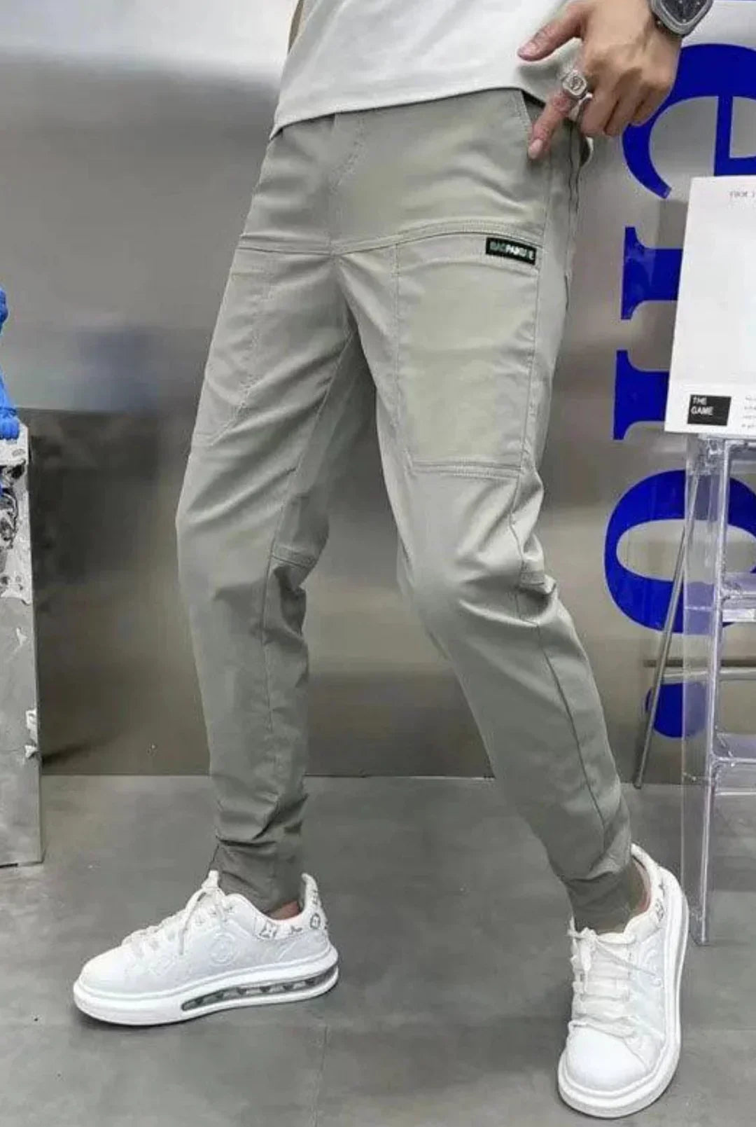 Pantalons cargo élégants 