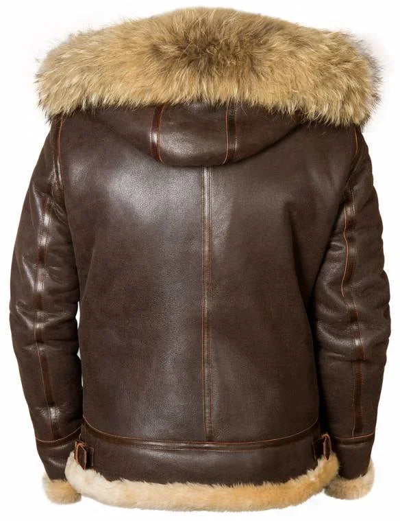 Lunexa™ | Veste en cuir chaude et élégante 