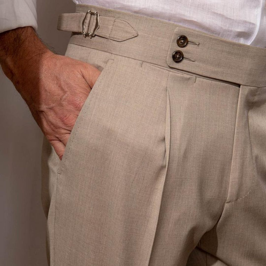 Pantalon en lin Gold Coast 