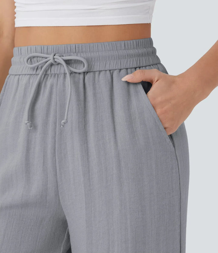 Casual & Airy Linen Pants