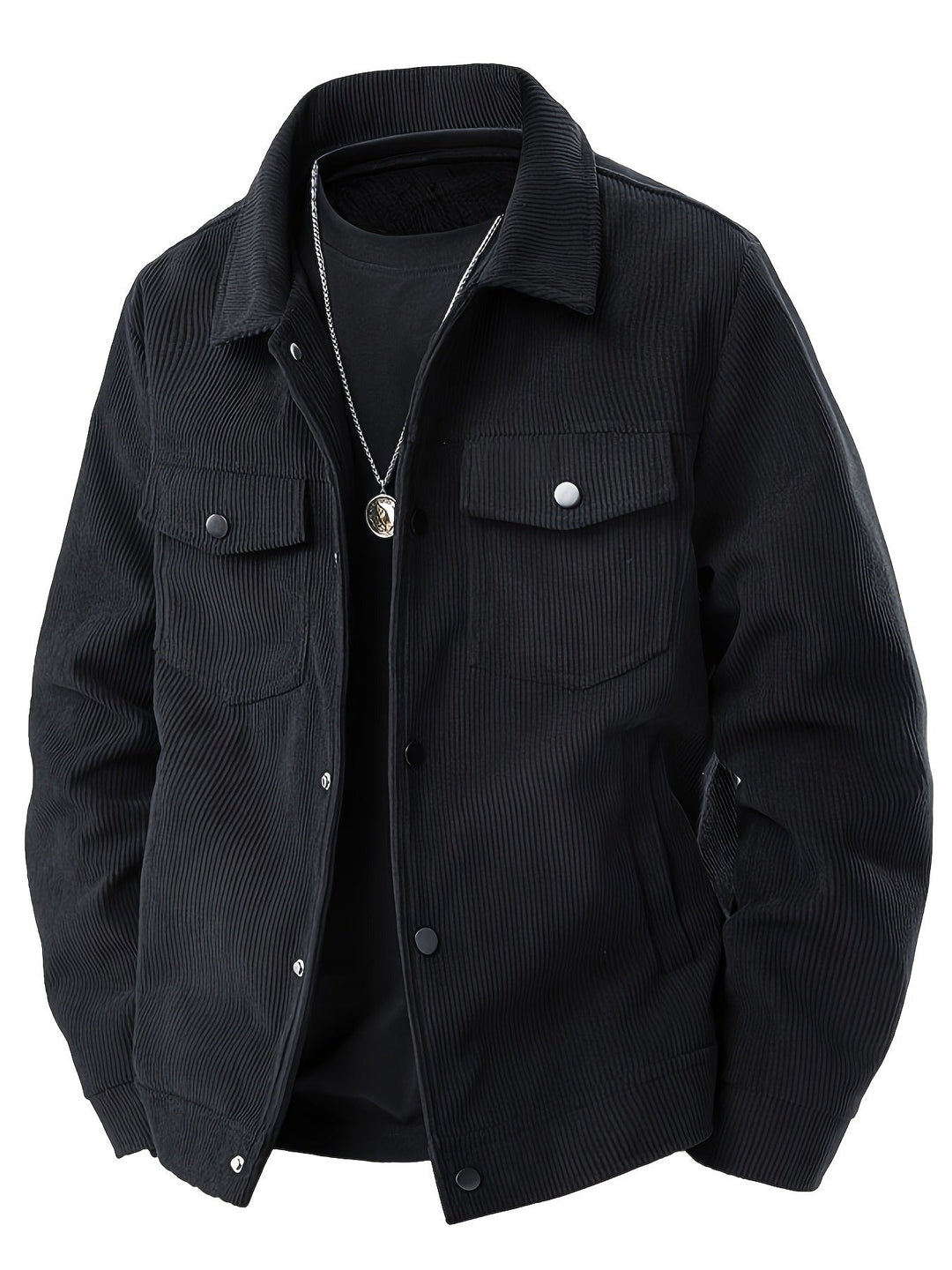 Veste en velours côtelé élégante 