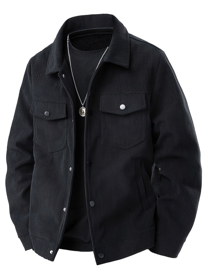 Veste en velours côtelé élégante 