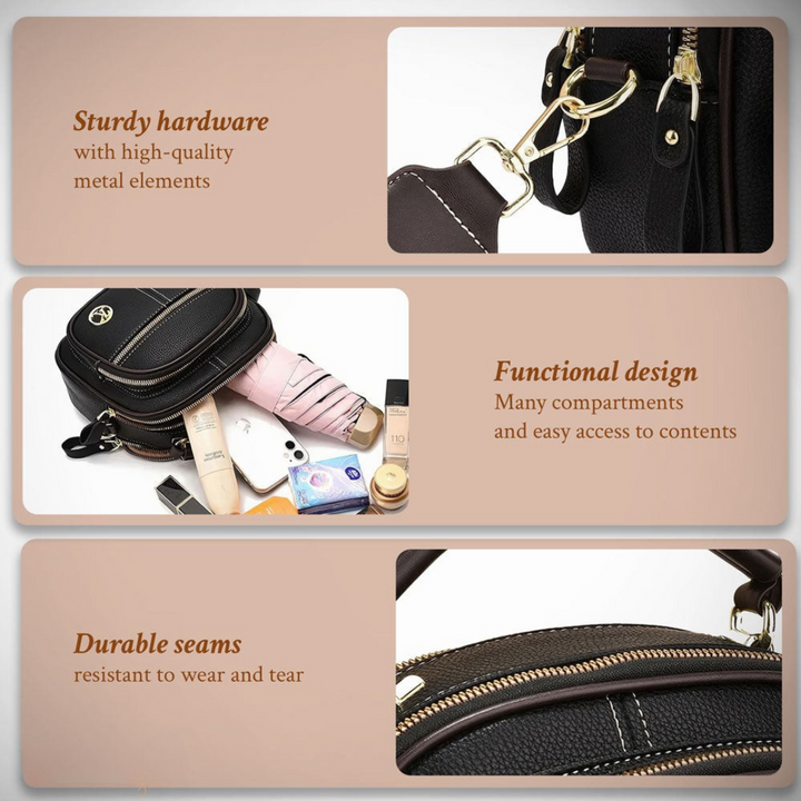 Fiona | Sac à bandoulière classique chic 