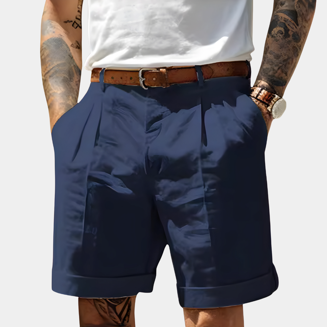 Shorts en coton décontractés 