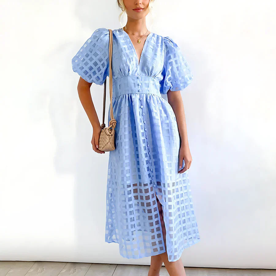 Cindy™ | Timeless Elegance Midi Dress