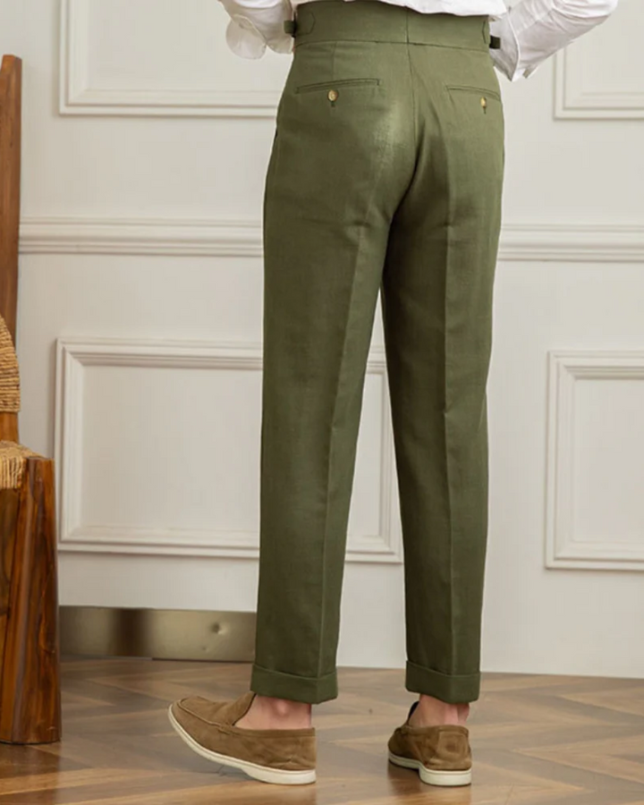 Pantalons en lin de Bali 